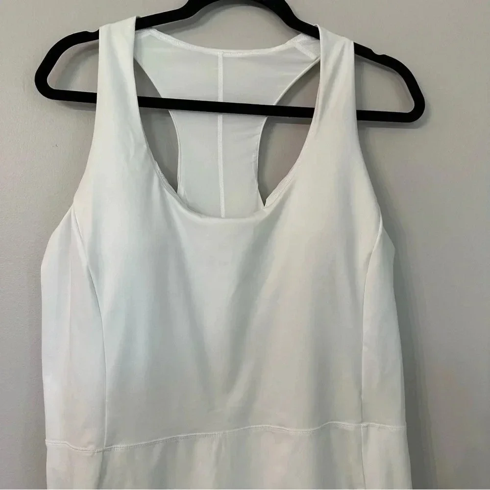 J. Crew Women's White Active CloudStretch Side-Split Sports Dress Size XL NWT